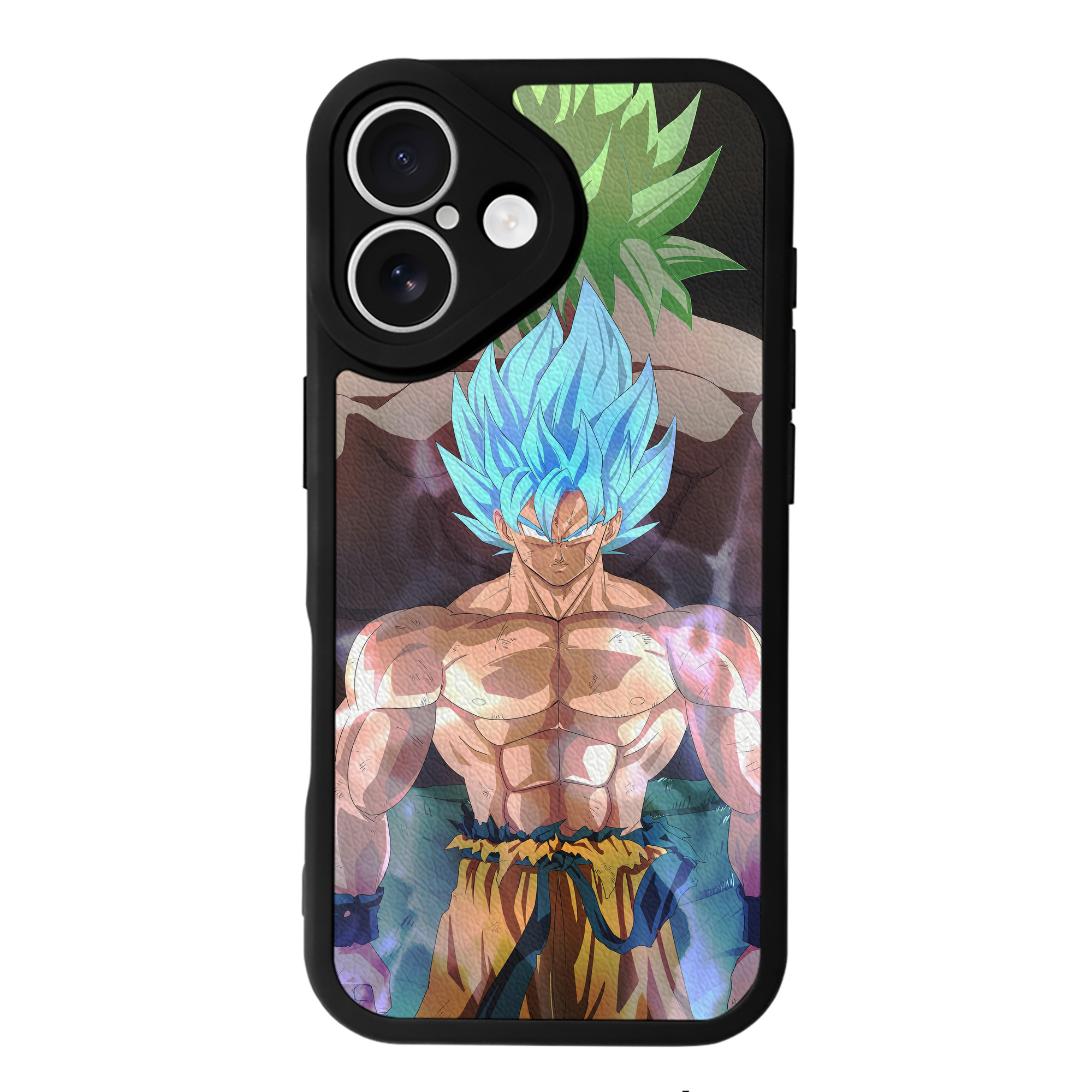 （画像用） ドラゴンボール DRAGON BALL 【iPhone 16シリーズ対応】シリコンスマホケース（レザー調） 材質：シリコン